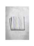 White & Blue Pattren Design Silk Satin Men's Handkerchief  | Italo Ferretti Super Class Collection | Sam's Tailoring