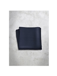 Navy Polka Dots Silk Men's Handkerchief | Italo Ferretti Super Class Collection | Sam's Tailoring