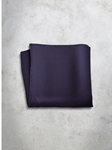 Purple Polka Dots Silk Men's Handkerchief | Italo Ferretti Super Class Collection | Sam's Tailoring