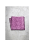 Pink Pattern Design Silk Satin Men's Handkerchief  | Italo Ferretti Super Class Collection | Sam's Tailoring