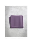 Lilac Checkered Design Silk Satin Men's Handkerchief  | Italo Ferretti Super Class Collection | Sam's Tailoring