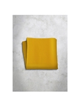 Yellow Checkered Design Silk Satin Men's Handkerchief  | Italo Ferretti Super Class Collection | Sam's Tailoring