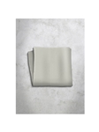 Light Grey Stripes Design Silk Satin Men's Handkerchief  | Italo Ferretti Super Class Collection | Sam's Tailoring