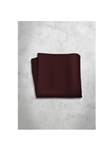 Bordeaux Stripes Design Silk Satin Men's Handkerchief  | Italo Ferretti Super Class Collection | Sam's Tailoring