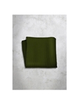 Bottle Green Stripes Design Silk Satin Men's Handkerchief | Italo Ferretti Super Class Collection | Sam's Tailoring