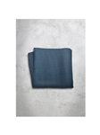 Blue Polka Dots Design Silk Satin Men's Handkerchief | Italo Ferretti Super Class Collection | Sam's Tailoring
