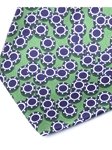 Fiches Green Precious Silk Satin Tie | Italo Ferretti Casino Collection | Sams Tailoring Fine Men's Clothing