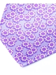 Fiches Purple & Violet Precious Silk Satin Tie | Italo Ferretti Casino Collection | Sams Tailoring Fine Men's Clothing