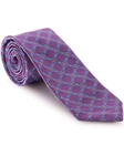 Robert Talbott Purple with Medallion Ambassador Estate Tie 40200I0-04 - Spring 2016 Collection Estate Ties | Sam's Tailoring Fine Men's Clothing