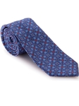 Robert Talbott Sky Blue with Geometric Design Connoisseur Estate Tie 43990I0-02 - Spring 2016 Collection Estate Ties | Sam's Tailoring Fine Men's Clothing
