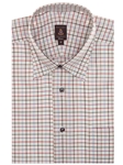 Cranberry Multi Check Cotton Dress Shirt | Robert Talbott Fall 2016 Dress Shirts Collection | Sam's Tailoring