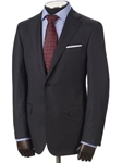 Hickey Freeman Charcoal Stripe Super 170's "Wish" Suit 55302502B003 - Suits | Sams Tailoring