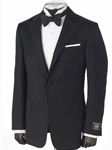 Black Peak Label Traveler Tuxedo | Hickey FreeMan Super Marino Suits | Sams Tailoring