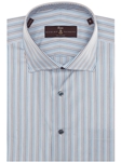 Multi Color Stripes Classic Fit Estate Sutter Dress Shirt | Robert Talbott Fall 2016 Collection  | Sam's Tailoring