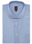 Blue and White Stripe Estae Classic Dress Shirt | Robert Talbott Fall 2016 Collection  | Sam's Tailoring