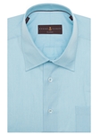 Solid Turquois One Pocket Estate Classic Dress Shirt | Robert Talbott Fall 2016 Collection  | Sam's Tailoring