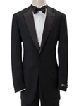 Hart Schaffner Marx Gold Trumpeter Black Tuxedo 188-750253 - Formal Wear | Sam's Tailoring Fine Men's Clothing