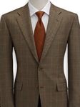 Hickey Freeman Tan Check Sportcoat 085-501051 - Sportcoats | Sam's Fine Men's Clothing
