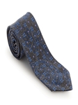 Grey and Blue Paisley Impeccably Handcrafted 7 Fold Tie | Robert Talbott Fall 2016 Collection  | Sam's Tailoring