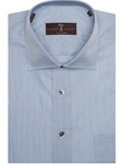Brown, Blue & White Classic Stripe Estate Sutter Dress Shirt | Robert Talbott Fall 2016 Collection  | Sam's Tailoring