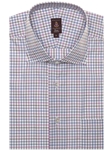 Pink,White & Brown Check Estate Sutter HW1/OP/MC Dress Shirt | Robert Talbott Fall 2016 Collection  | Sam's Tailoring