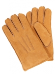 Sude Sahara Tan Sheepskin Top Stitched Men Gloves | Aston Leather Fall 2016 Collection | Sam's Tailoring