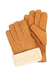 Suede Gold Finish Sheepskin Men Glove | Aston Leather Fall 2016 Collection | Sam's Tailoring