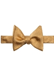 Gold Tonal Spanish Bay Solid Bow Tie | Robert Talbott Formal Wear   | Sam's Tailoring