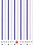 Purple, Lilac & White Twill Stripe Custom Shirt | Robert Talbott Custom Shirts  | Sam's Tailoring
