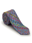 Blue with Multi-Colored Circles Welch Margetson Best of Class Tie | Robert Talbott Spring 2017 Collection | Sam's Tailoring