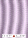 Lavender and White Fine Line Stripe Custom Shirt | Robert Talbott Custom Shirts  | Sam's Tailoring