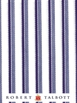 Purple, Navy and White Fancy Stripe Custom Shirt | Robert Talbott Custom Shirts  | Sam's Tailoring