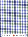 Celery, Blue, Sky & White Check Custom Shirt | Robert Talbott Custom Shirts  | Sam's Tailoring