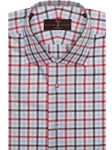 Red, Bronw & Blue Check Estate Dress Shirt | Robert Talbott Spring 2017 Estate Shirts | Sam's Tailoring