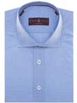 Blue and White Mini Check Tailored Fit Dress Shirt | Robert Talbott Spring 2017 Estate Shirts | Sam's Tailoring
