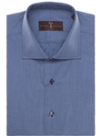 Blue Micro Check Estate Sutter Classic Dress Shirt | Robert Talbott Spring 2017 Estate Shirts | Sam's Tailoring