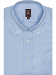 Solid Blue Classic Fit Estate Dress Shirt | Robert Talbott Spring 2017 Estate Shirts | Sam's Tailoring