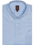 Blue Solid Tailored Fit Estate Dress Shirt | Robert Talbott Spring 2017 Estate Shirts | Sam's Tailoring