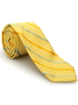 Yellow, Blue & Gold Stripe Heritage Best of Class Tie | Robert Talbott Spring 2017 Collection | Sam's Tailoring