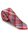 Red Plaid Academy Best of Class Tie | Robert Talbott Spring 2017 Collection | Sam's Tailoring