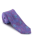 Purple and Blue Floral Heritage Best of Class Tie | Robert Talbott Spring 2017 Collection | Sam's Tailoring