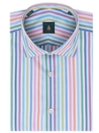 Multi Colored Stripe Crespi III Tailored Sport Shirt | Robert Talbott Spring 2017 Collection  | Sam's Tailoring
