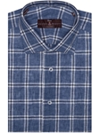 Navy and White Check Estate Sutter Classic Dress Shirt | Robert Talbott Spring 2017 Collection | Sam's Tailoring