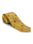 Yellow Slipper Design Best of Class FIH Tie | Robert Talbott Spring 2017 Collection | Sam's Tailoring