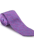 Lavender and Blue Heritage Best of Class Extra Long Tie | Robert Talbott Spring 2017 Collection | Sam's Tailoring