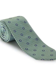Green, Blue and Navy Medallion Best of Class Extra Long Tie | Robert Talbott Spring 2017 Collection | Sam's Tailoring