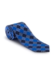 Blue and Navy Plaid Academy Best of Class Tie | Spring/Summer Collection | Sam's Tailoring Fine Men Clothing