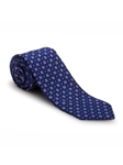 Navy, Lavender & White Carmel Print Best of Class Tie | Spring/Summer Collection | Sam's Tailoring Fine Men Clothing