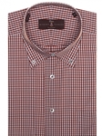 Rust and White Check Estate Sutter Classic Dress Shirt | Robert Talbott Fall 2017 Collection | Sam's Tailoring Fine Men Clothing