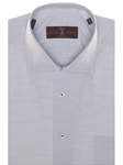 Grey and White Stripe Estate Classic Dress Shirt | Robert Talbott Dress Shirt Fall 2017 Collection | Sam's Tailoring Fine Men Clothing
